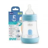 Chicco Biberon Perfect 5 Bleu 150ml Bleu pour Accueil