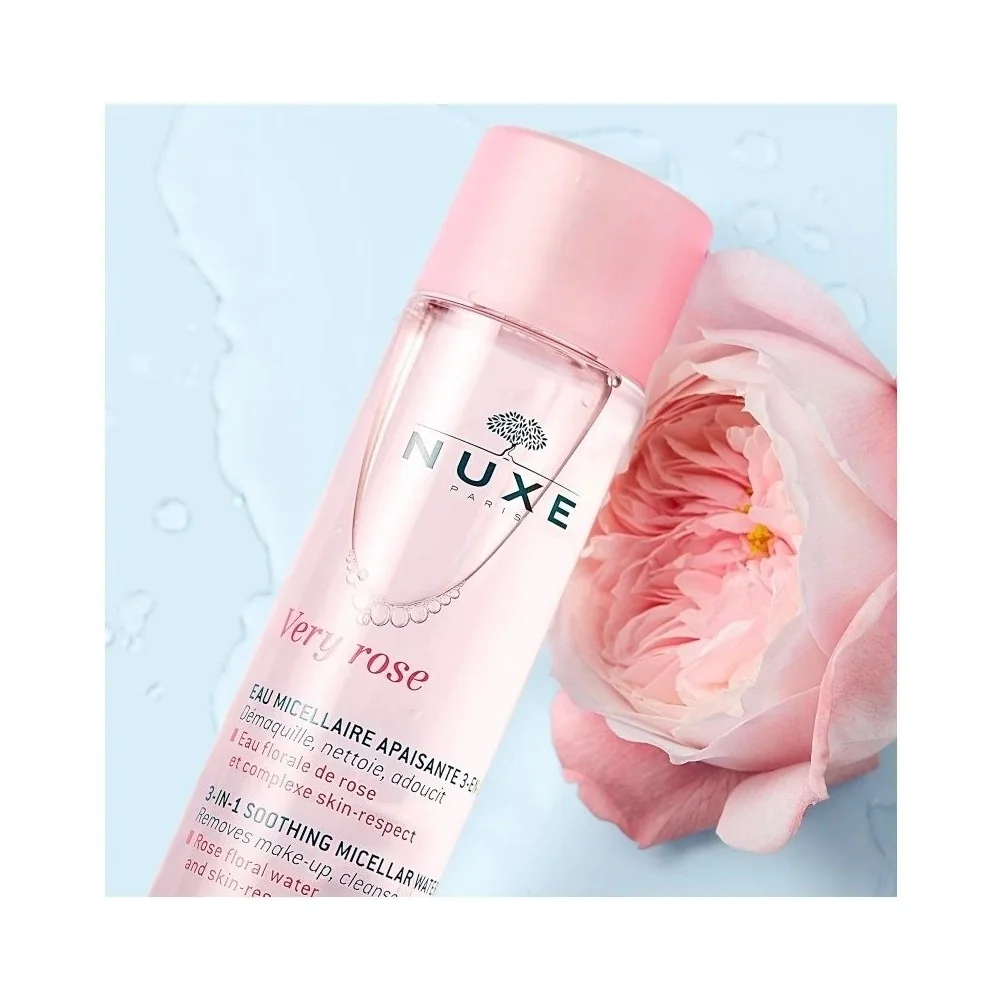 NUXE VERY ROSE EAU MICELLAIRE APAISANTE 3EN1 200ML pour Nos Promotions