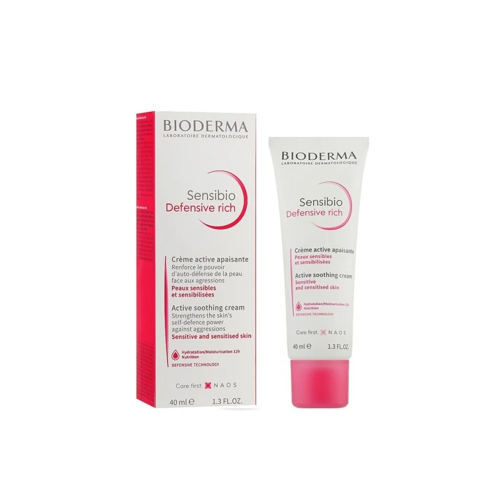 Bioderma Sensibio Defensive Rich - Crème active apaisante - 40ml po...