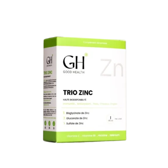GH TRIO ZINC 30 Gelules