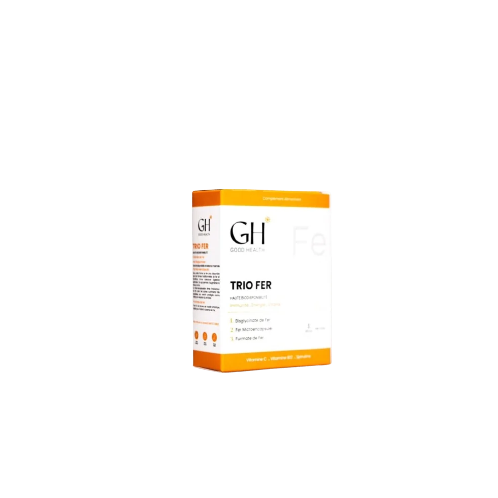GH TRIO FER 30 Gelules pour Compléments Alimentaires