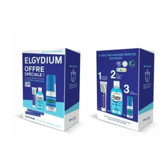 ELGYDIUM PACK ROUTINE FRAICHEUR pour Femmes