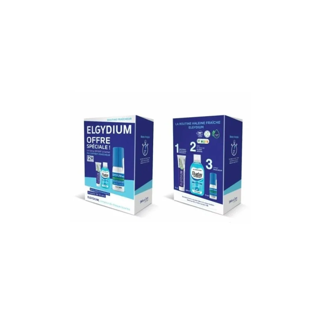 ELGYDIUM PACK ROUTINE FRAICHEUR pour Femmes