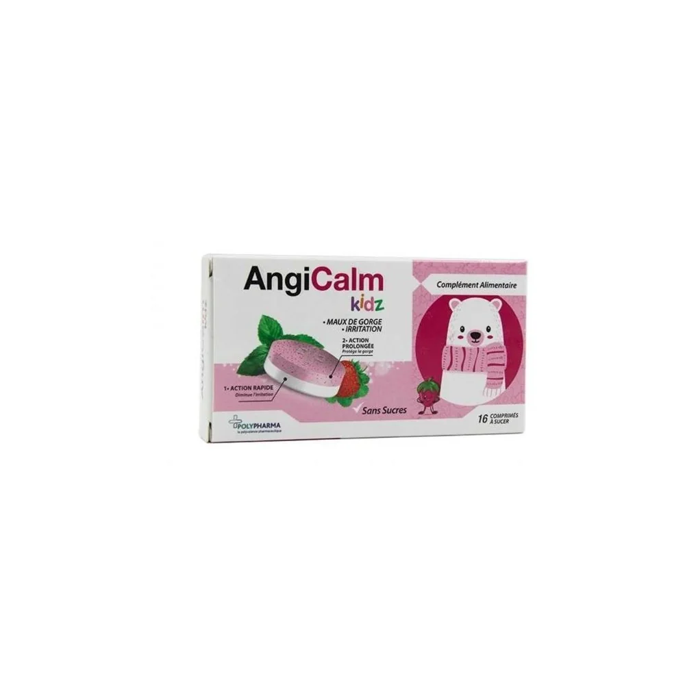 AngiCalm Kidz - 16 comprimés à sucer pour Femmes
