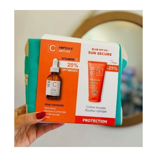 SVR TROUSSE AMPOULE C +BLEUR INVISIBLE pour Accueil