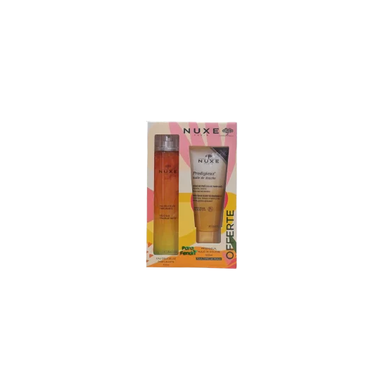 NUXE COFFRET EAU DELICIEUSE + HUILE DE DOUCHE OFFERTE pour Beauté