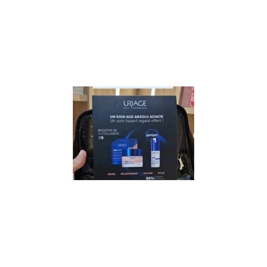 URIAGE COFFRET CREME AGE ABSOLU+ SOIN LISSANT REGARD OFFERT pour Be...