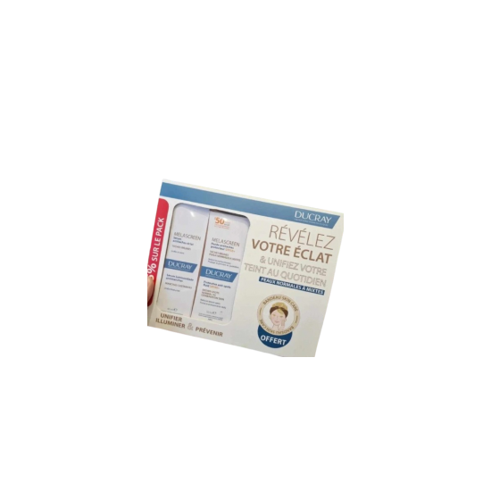 DUCRAY COFFRET MELASCREEN SERUM ANTI TACHE + FLUIDE PROTECTEUR SPF5...