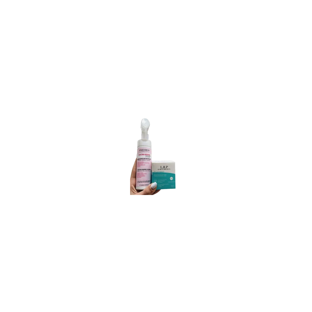 PACK LRP CREME HYDRATANTE B3 + FRESCHO MOUSSE NETTOYANTE NIACINAMID...