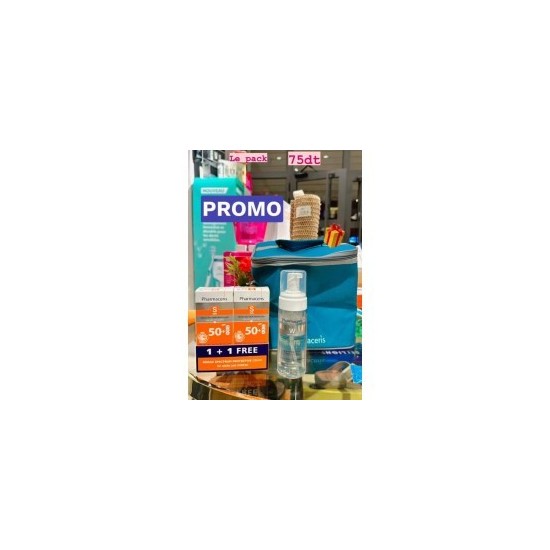 PACK 2x ECRAN PHARMACERIS BROAD SPECTRUM PROTECTIVE CREAM + WHITENI...
