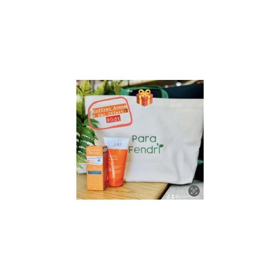 COFFRET AVENE FLUID SPF 50PLUS + LRP LAIT SOLAIRE SPF 50PLUS & COUF...