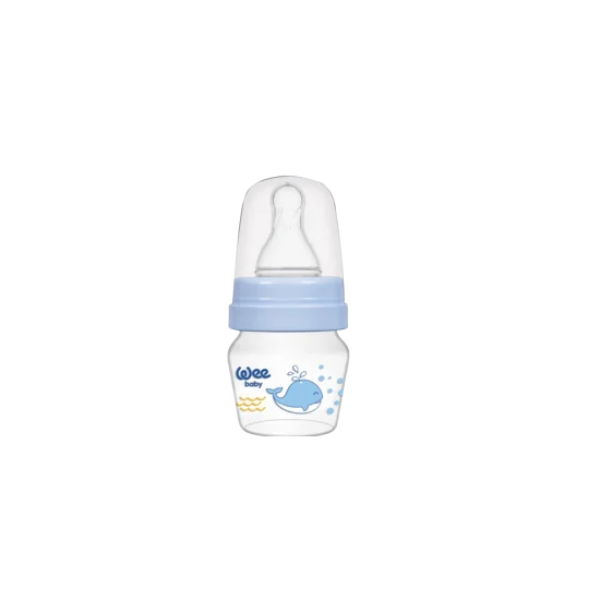 WEE BABY - MINI BIBERON TRANSITION EN PLASTIQUE 0-6MOIS 30 ML pour ...