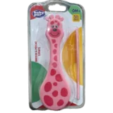 BABY PUR - BROSSE ET PEIGNE GIRAFE +0MOIS pour Maman et bébé