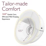 Momcozy - M5 Tire-lait Mains Libres - Inclus 4 Tailles pour Maman e...