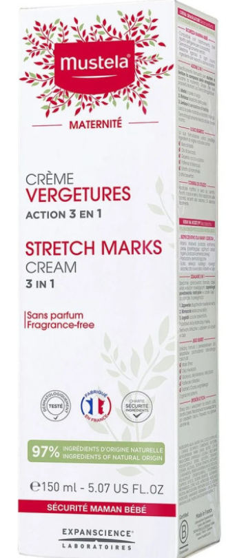 MUSTELA - CREME PREVENTION VERGETURES 150ML