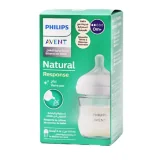 PHILIPS AVENT - BIBERON NATURAL RESPONSE EN VERRE +0 MOIS 120ML pou...