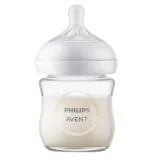PHILIPS AVENT - BIBERON NATURAL RESPONSE EN VERRE +0 MOIS 120ML pou...