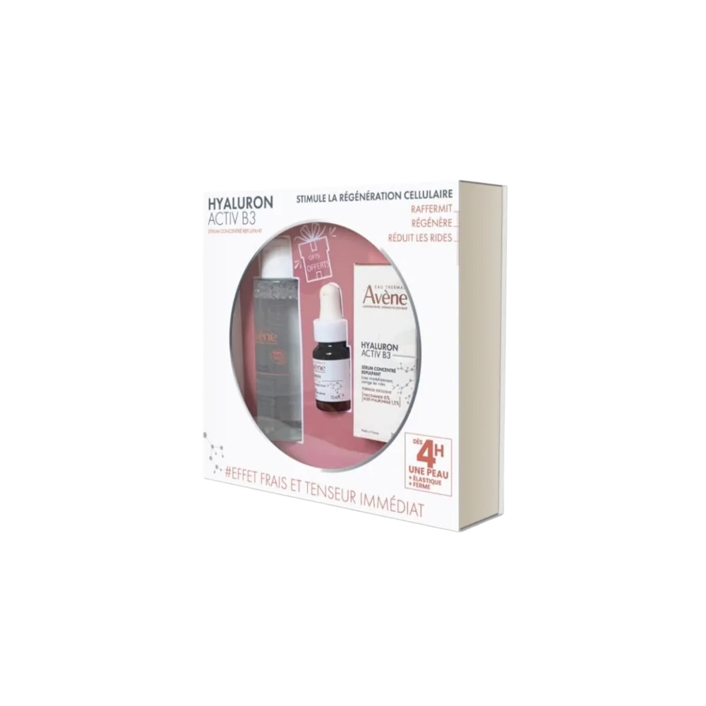 AVENE - COFFRET : HYALURON SERUM ACTIV B3 30ML + EAU MICELLAIRE 100...