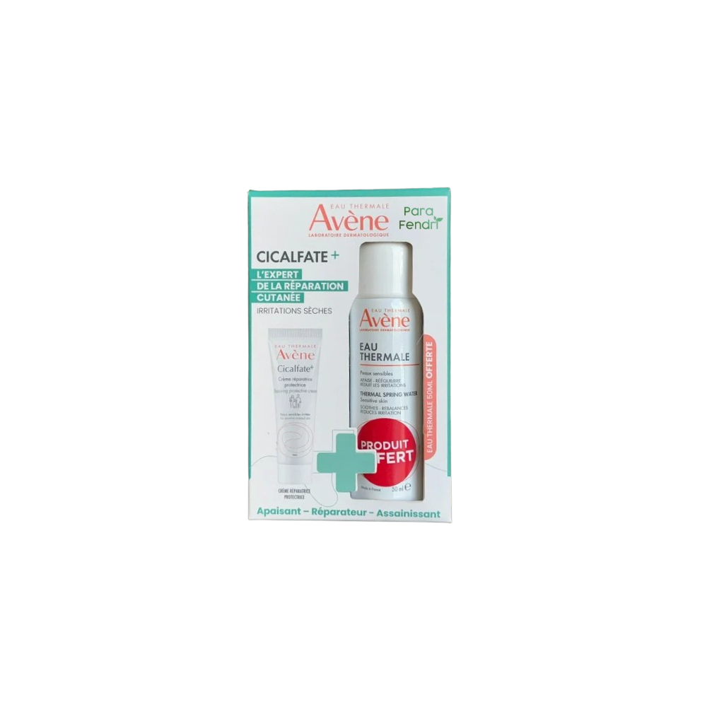AVENE - COFFRET : CREME CICALFATE+ 40ML + EAU THERMALE 50ML OFFERTE...