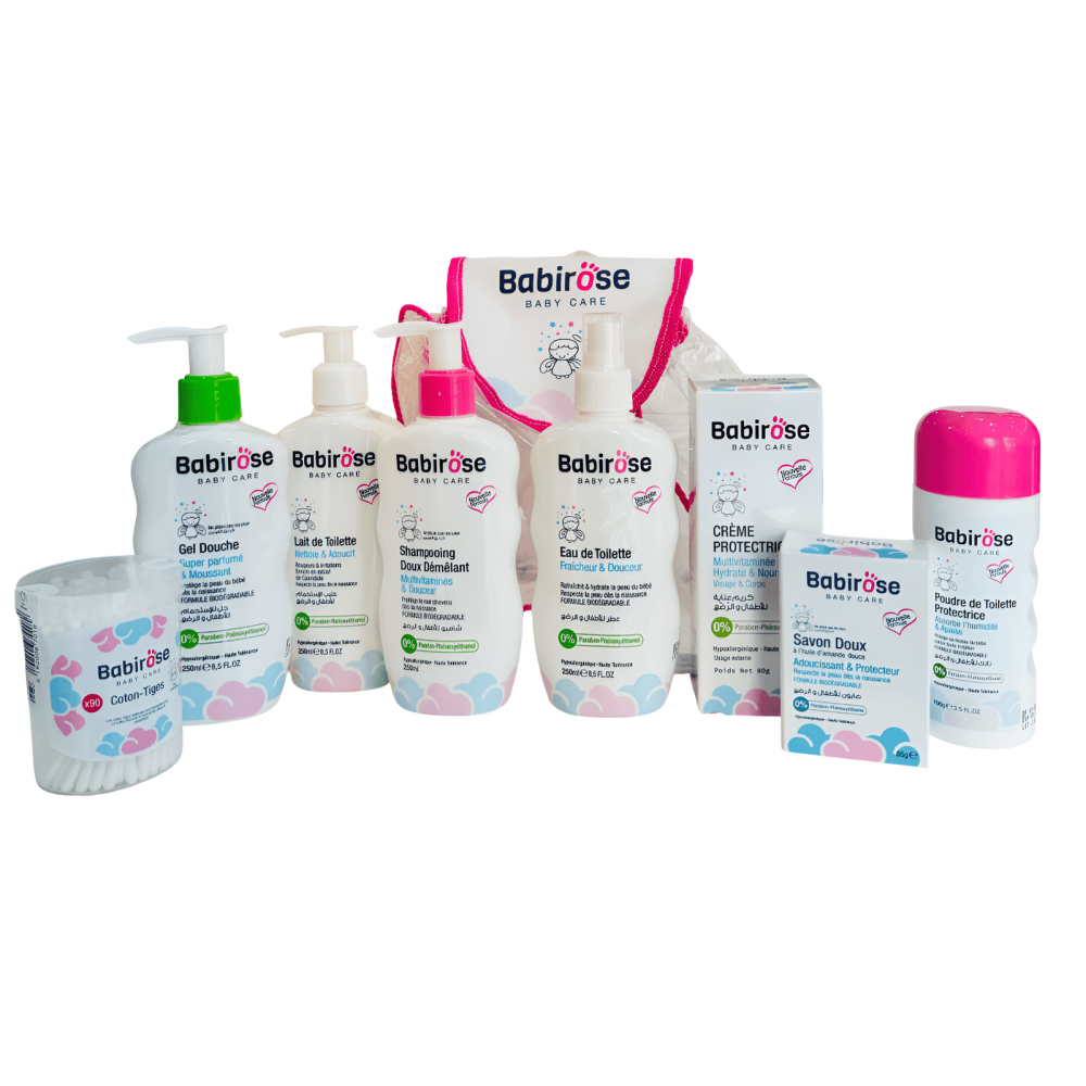 BABIROSE - COFFRET PRODUITS BEBE pour Maman et bébé