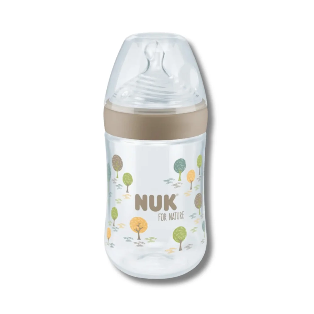 NUK FOR NATURE - BIBERON AVEC TEMPERATURE CONTROL +0MOIS 260ML pour...