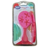 BABY PUR - BROSSE ET PEIGNE SPACE +0MOIS pour Maman et bébé