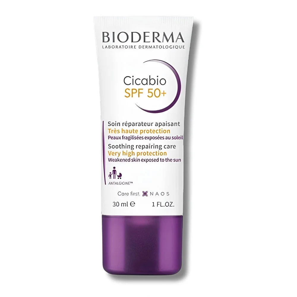 BIODERMA - CICABIO SPF50+ SOIN REPARATEUR APAISANT 30ML pour Visage