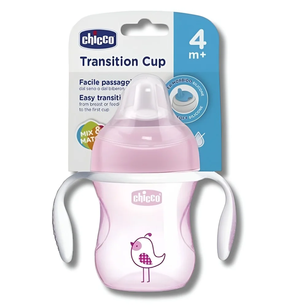 CHICCO - TASSE TRANSITION ROSE 4M+ pour Maman et bébé