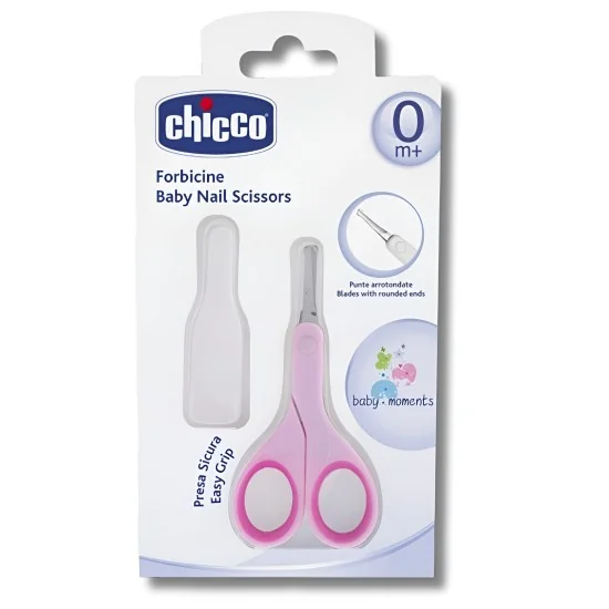CHICCO - CISEAUX ROSE BEBE...