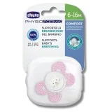 CHICCO - SUCETTE PHYSIO COMFORT EN SILICONE 6-16 MOIS pour Maman et...