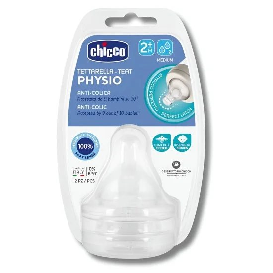 CHICCO - LOT DE 2 TETINES...