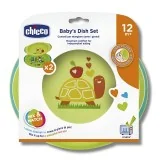 CHICCO - BEBE ENSEMBLE DE DEUX ASSIETTES +12MOIS pour Maman et bébé