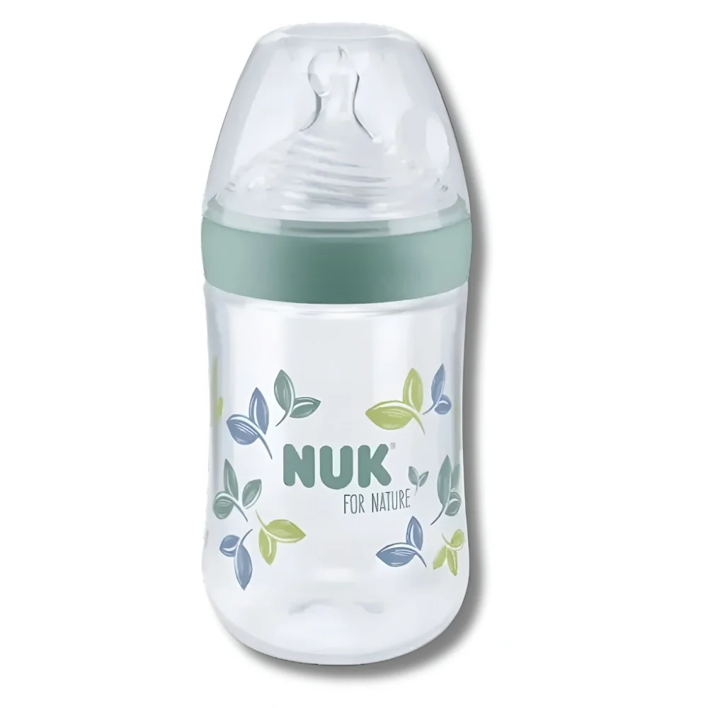 NUK FOR NATURE - BIBERON AVEC TEMPERATURE CONTROL +0MOIS 260ML pour...