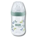 NUK FOR NATURE - BIBERON AVEC TEMPERATURE CONTROL +0MOIS 260ML pour...
