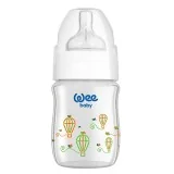 WEE BABY CLASSIC PLUS - BIBERON COL LARGE EN VERRE 150ML 0-6MOIS po...
