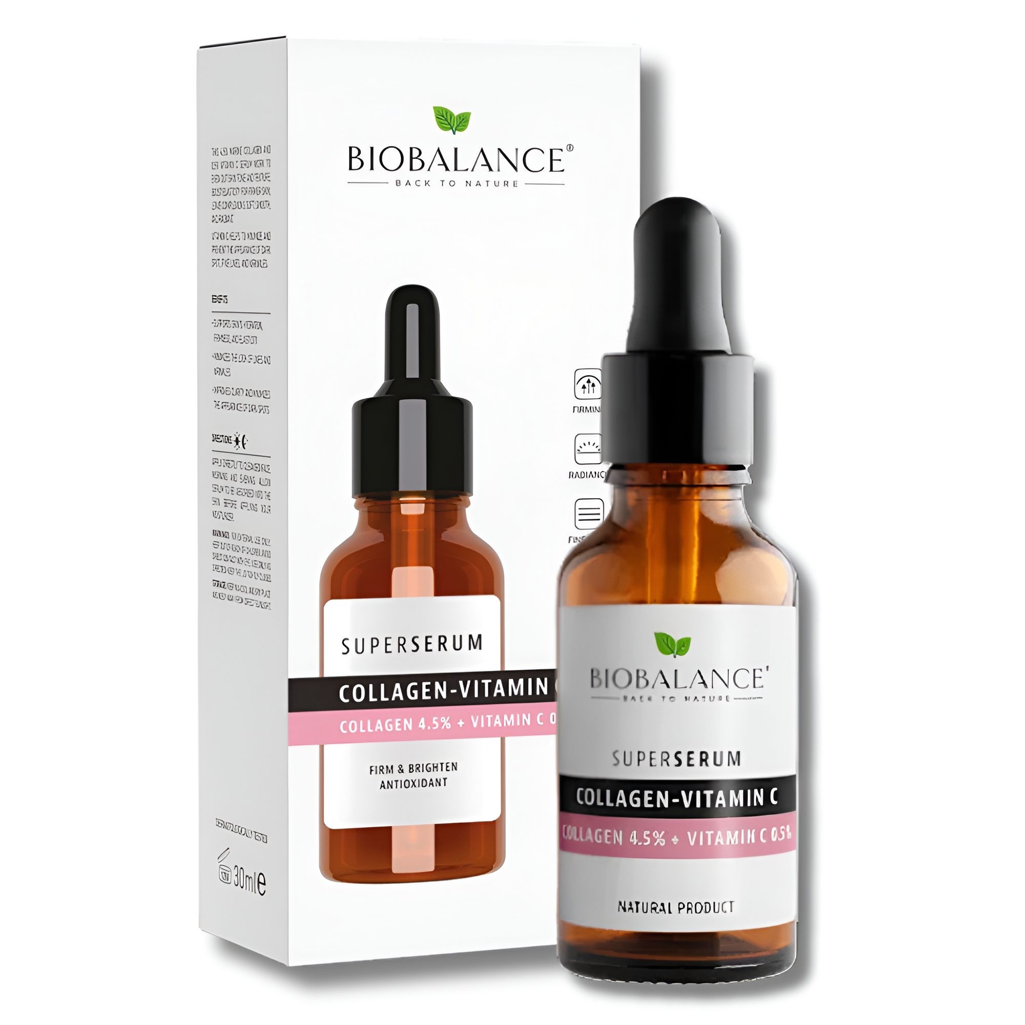 BIOBALANCE SUPER SERUM - COLLAGEN VITAMINE C 30ML