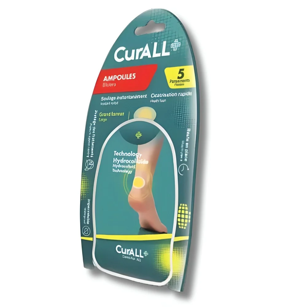 CURALL - AMPOULES TALON BOITE DE 5 pour Produits Paramédicaux