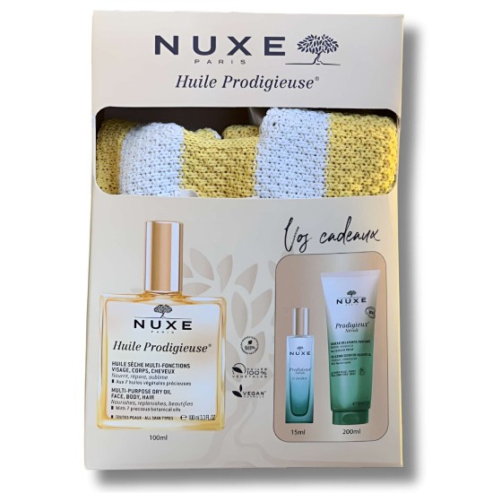 NUXE - HUILE PRODIGIEUSE 100ML+ PRODIGIEUX NEROLI DOUCHE 200ML, PAR...