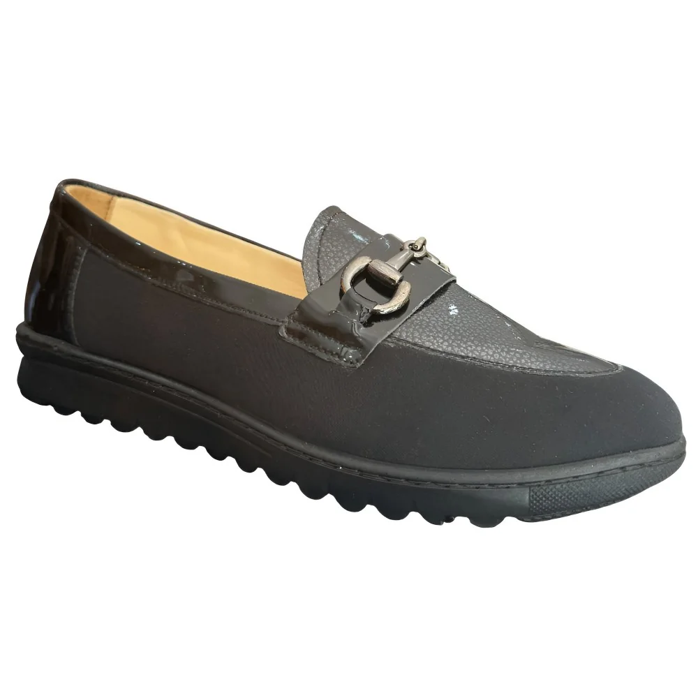 STI LIGHT - DERBIES ORTHOPEDIQUES NOIRS FEMME pour sabots et claque...
