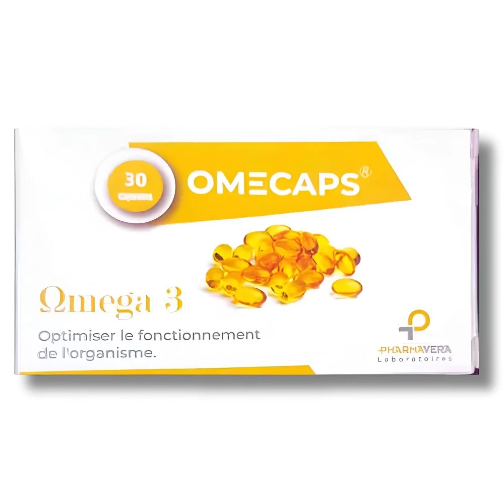 OMECAPS - OMEGA 3 30 CAPSULES pour Compléments Alimentaires