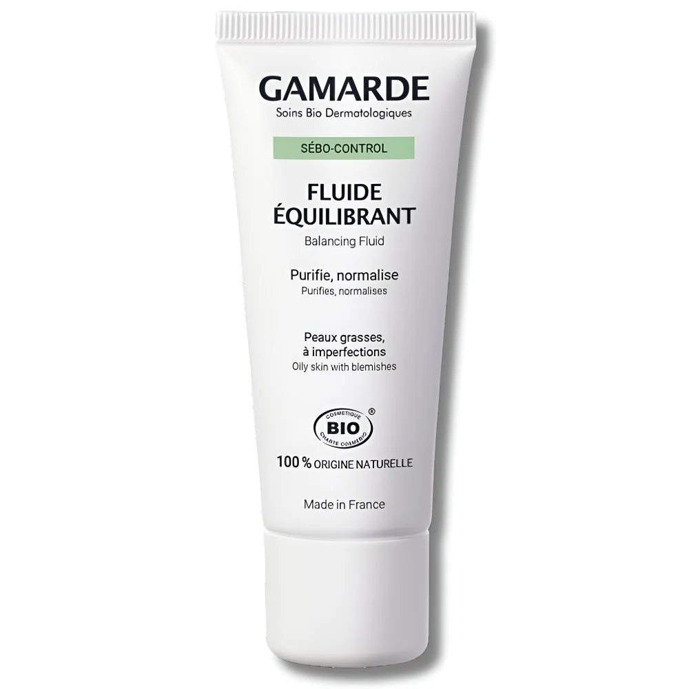 GAMARDE SÉBO-CONTROL - FLUIDE ÉQUILIBRANT PEAUX GRASSES 40ML pour B...