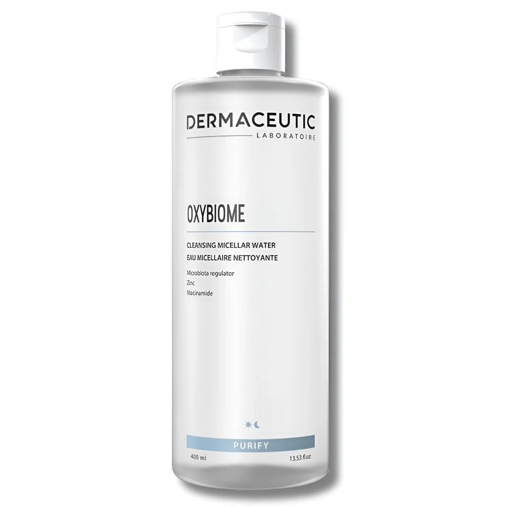 DERMACEUTIC OXYBIOME - EAU MICELLAIRE NETTOYANTE 400ML pour Soins