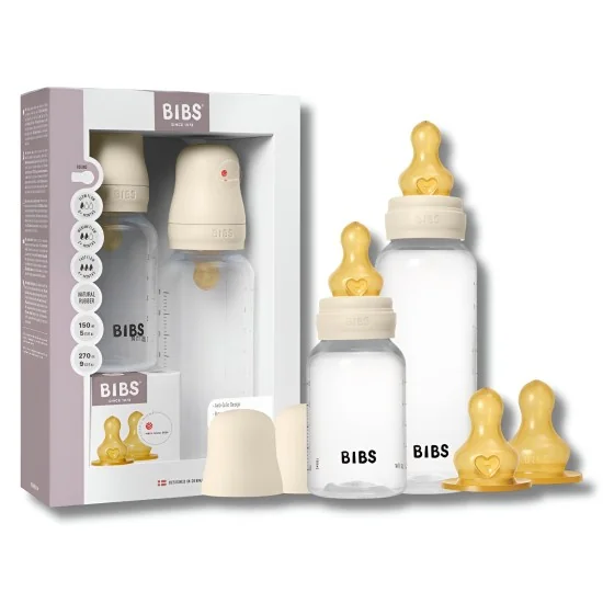 BIBS - LOT DE 2 BIBERONS...