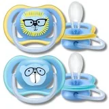 PHILIPS AVENT - 2 SUCETTES ULTRA AIR +18MOIS pour Maman et bébé
