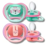 PHILIPS AVENT - 2 SUCETTES ULTRA AIR +18MOIS pour Maman et bébé