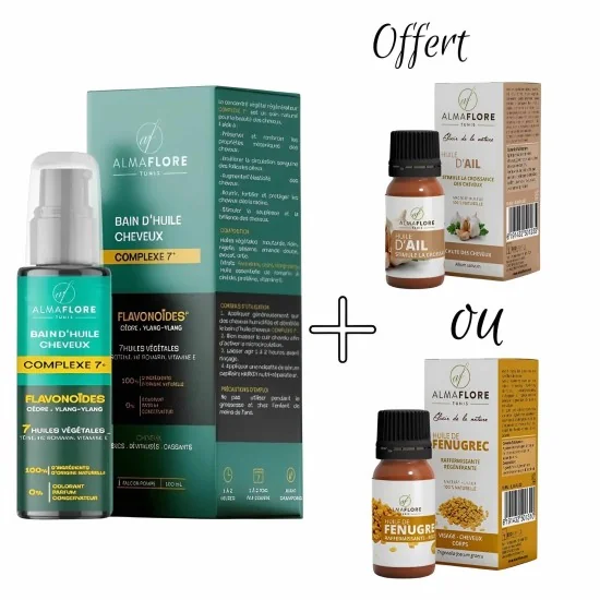 ALMAFLORE - BAIN D'HUILE...