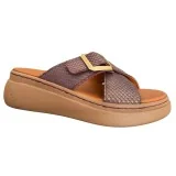 STILIGHT - CLAQUETTES ORTHOPEDIQUES CROISÉES VIOLETS CHANGEANT FEMM...