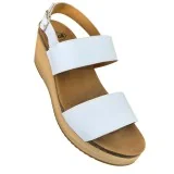 SCHOLL - SANDALES ORTHOPEDIQUES BLANCHES FEMMES pour sabots et claq...