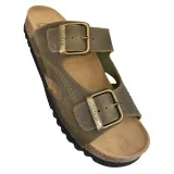 SCHOLL - CLAQUETTES ORTHOPEDIQUES VERT MELITAIRE pour sabots et cla...