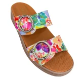 STILIGHT - CLAQUETTES ORTHOPEDIQUES FLEURIS FEMMES pour sabots et c...